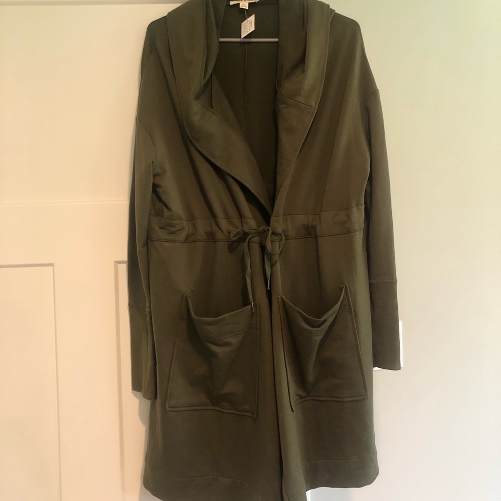 Green oversized sweater Jacket!